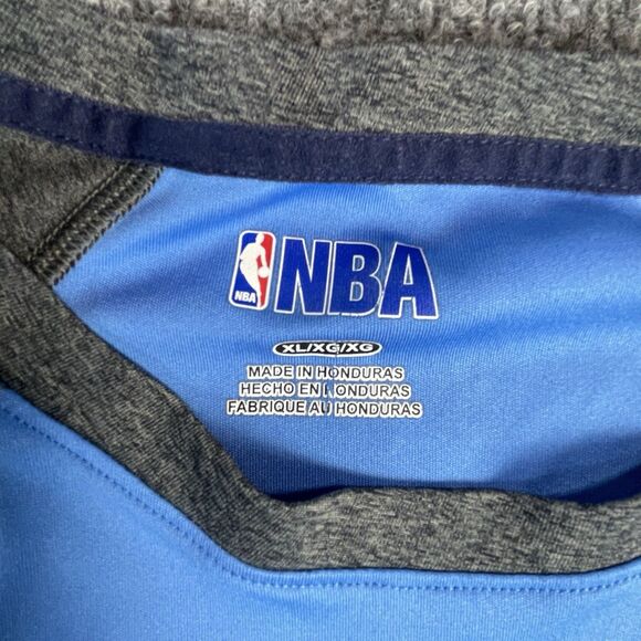 OKC Thunder NBA Blue/Gray Raglan Practice Shirt XL Official Licensed Apparel - Picture 4 of 12